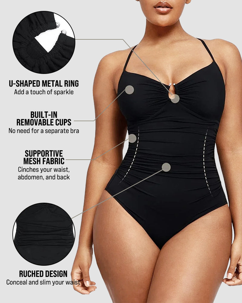 Shaping Swimsuit – Elegante Shaping met Cut-Out Detail