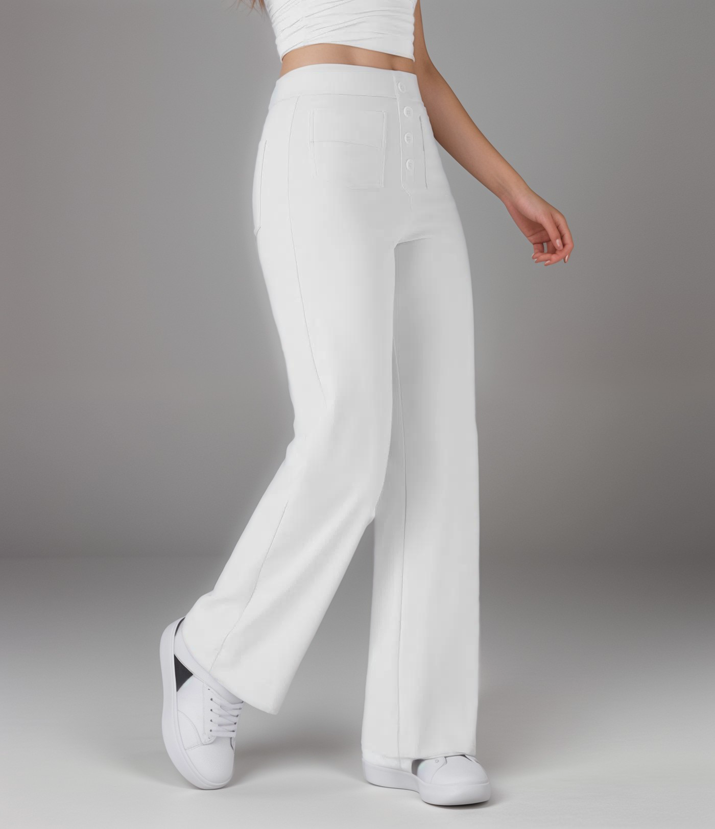 Elsa | Trendy Hoge Taille Sculpt Broek