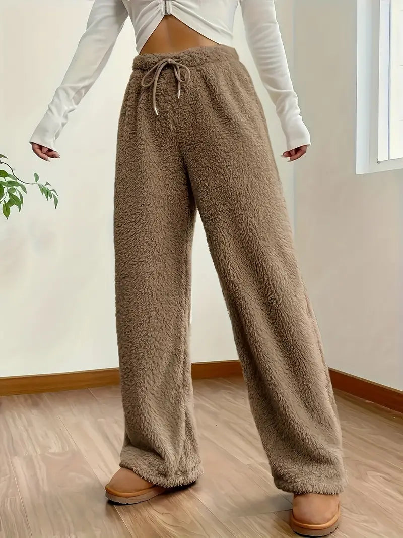 Olivia Fuzzy Sherpa Broek