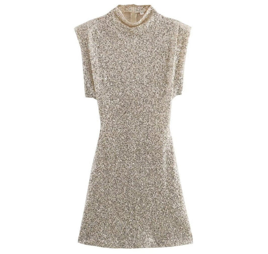 Beaudette Glitter Jurk