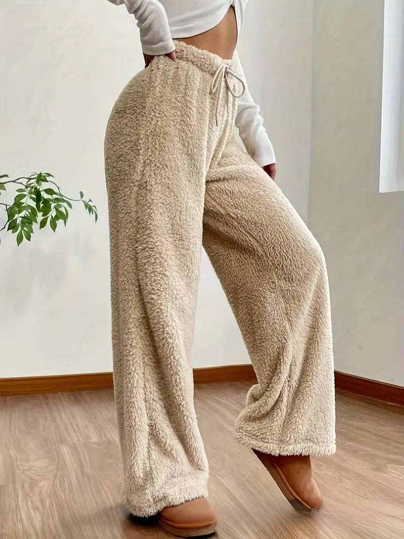 Olivia Fuzzy Sherpa Broek